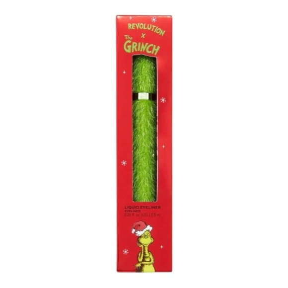 The Grinch x Makeup Revolution Resting Grinch Face Liquid Faux Fur Eyeliner - Picture 4 of 4